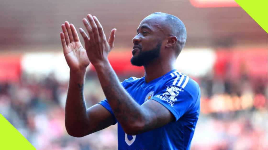 Jordan Ayew scores late winner in Leicester victory over Southampton. Jordan Ayew scores late winner in Leicester victory over Southampton.