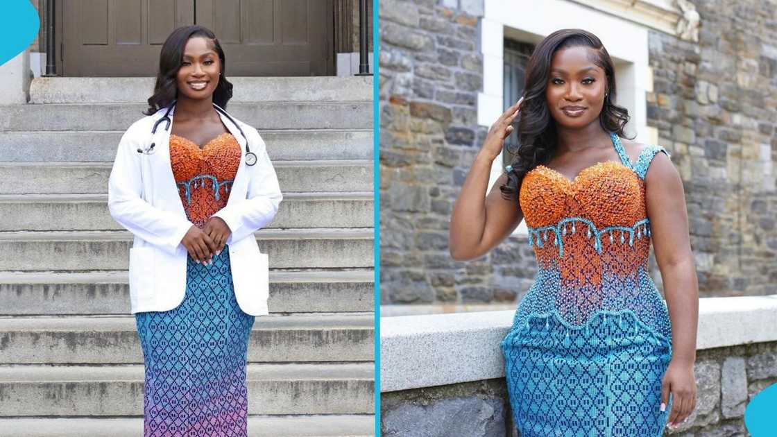 Ghanaian lady, graduates, medical school, prestigious, abroad