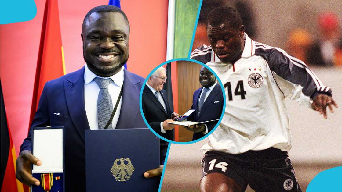Gerald Asamoah Receives Germany’s Federal Cross of Merit for Bridging Ghana and Germany Gerald Asamoah Receives Germany’s Federal Cross of Merit for Bridging Ghana and Germany