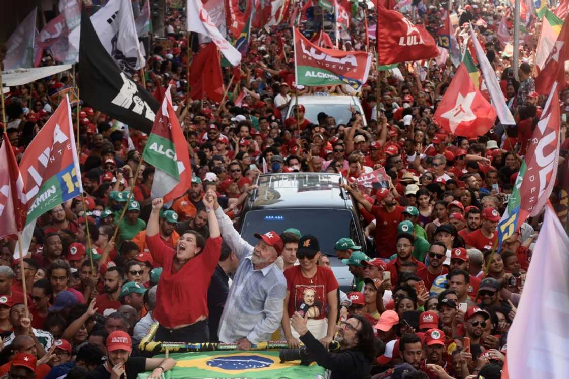 Lula is known for fiery speeches and energetic performances at rallies Lula is known for fiery speeches and energetic performances at rallies
