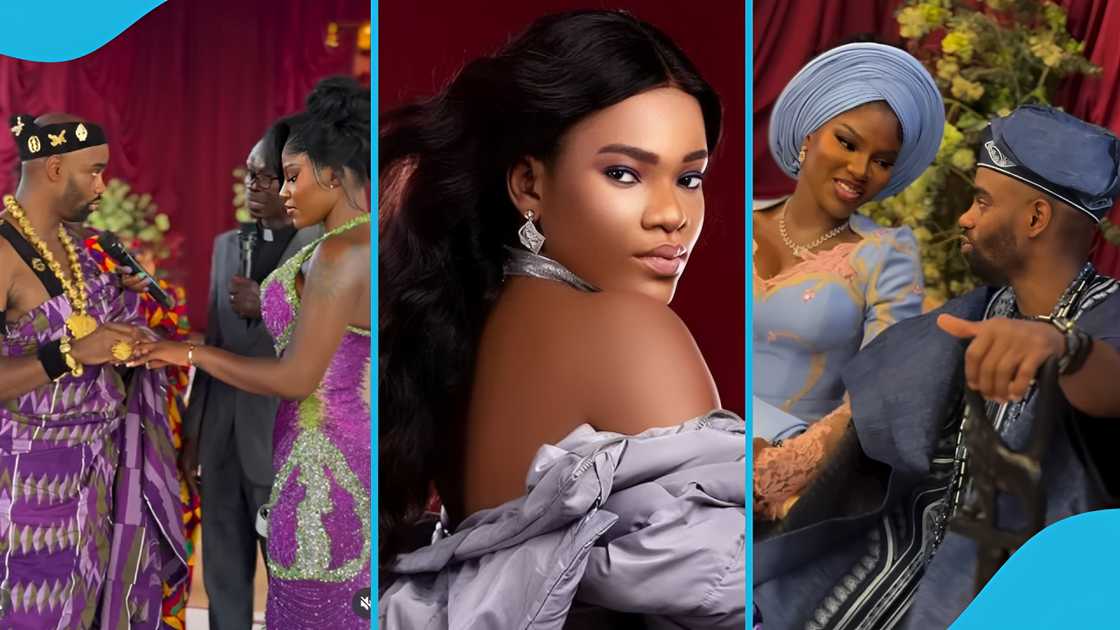 Tiisha Bentil wedding, Tiisha, Tiisha traditional wedding, Tiisha husband, Ola Komolafe, Tiisha and Ola Komolafe, Sista Afia, Adwoa Cyrus, Salma Mumin, Ghanaian celebrity wedding, Ghana and Nigeria wedding, Tiisha Bentil