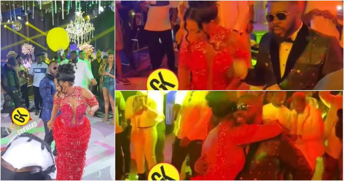 Video: Hajia 4Reall Splashed With Dollars By Alleged 'Boyfriend' At Birthday Party, Ghanaians React Video: Hajia 4Reall Splashed With Dollars By Alleged 'Boyfriend' At Birthday Party, Ghanaians React