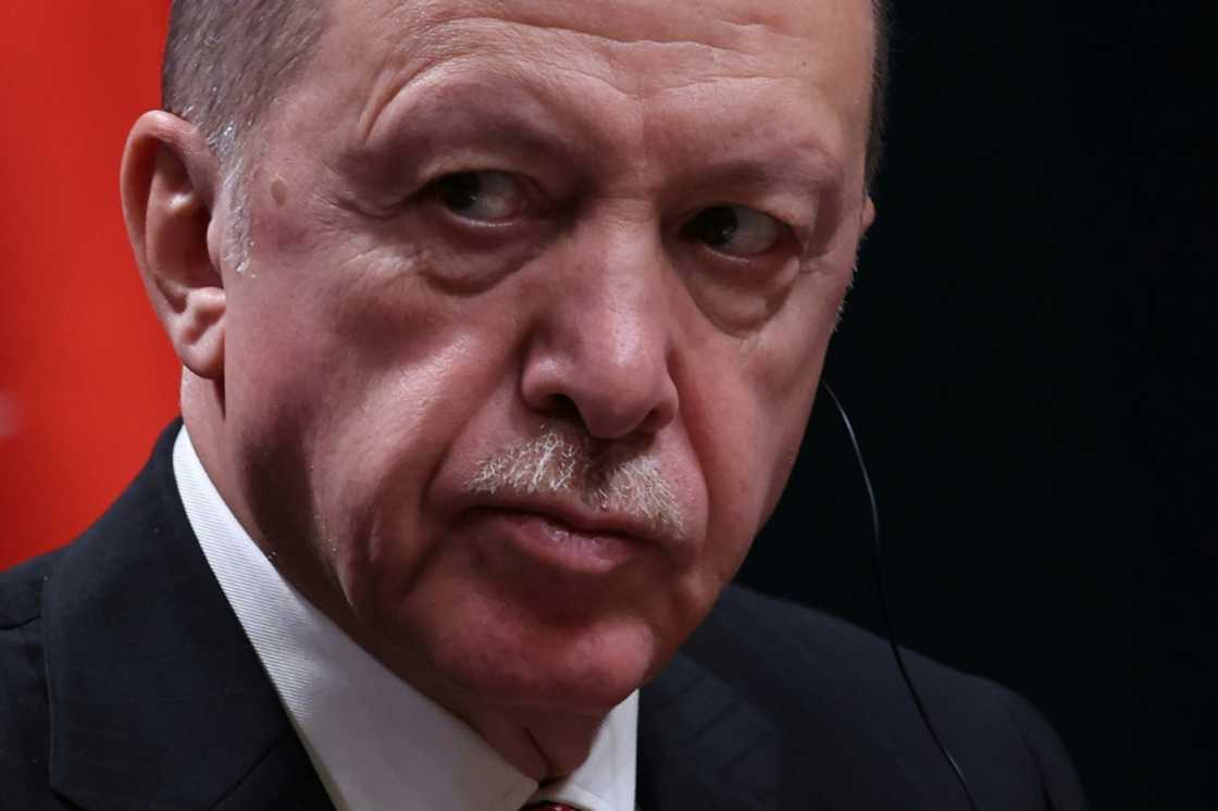Turkish President Recep Tayyip Erdogan on November 23, 2022 Turkish President Recep Tayyip Erdogan on November 23, 2022