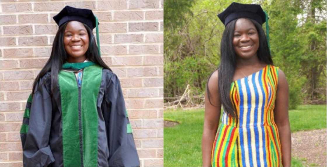 Dr Allison Adwoa Okru: Ghanaian lady graduates from Georgetown University School of Medicine