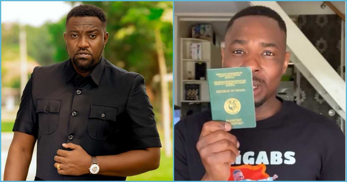 John Dumelo weighs in on PhD Dutch passport debate, calls for ceasefire: "They are two separate things"