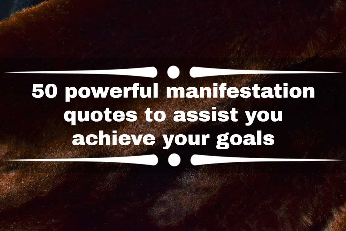 manifestation quotes