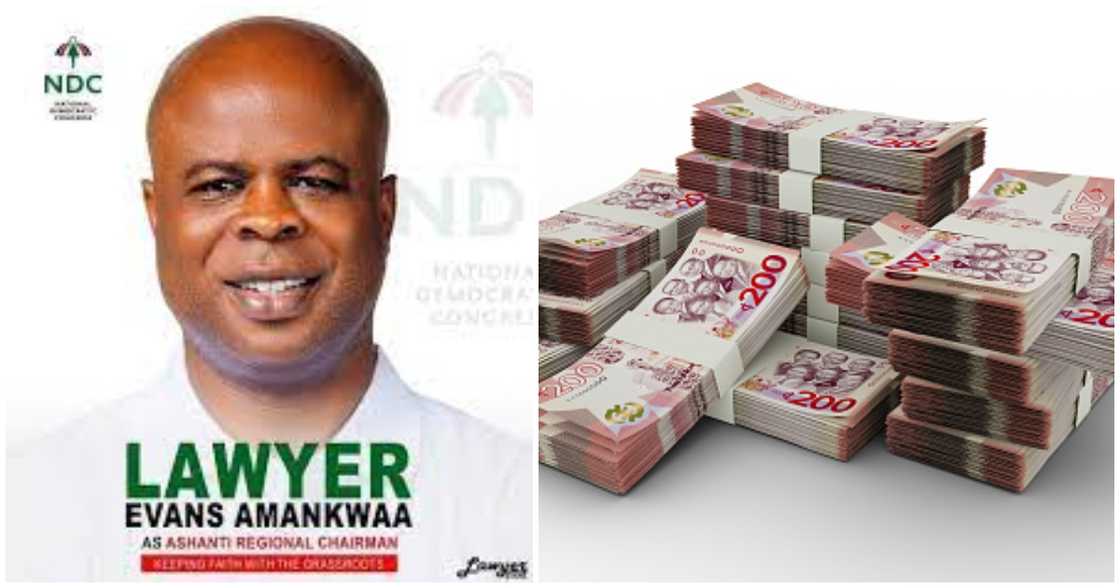 Evans Amankwaa said NDC delegates in the Ashanti Region took his money but did not vote for him. Evans Amankwaa said NDC delegates in the Ashanti Region took his money but did not vote for him.