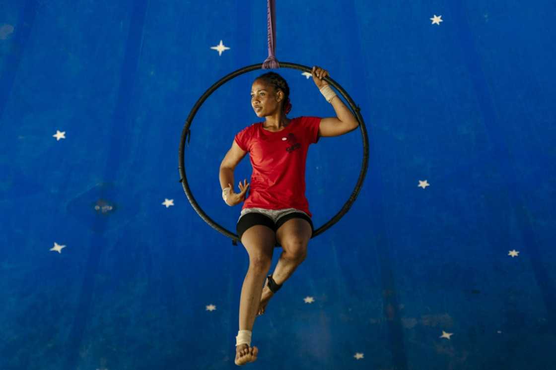 Marietou Thiam is the artistic director of Sencirk, Senegal's premier circus troupe