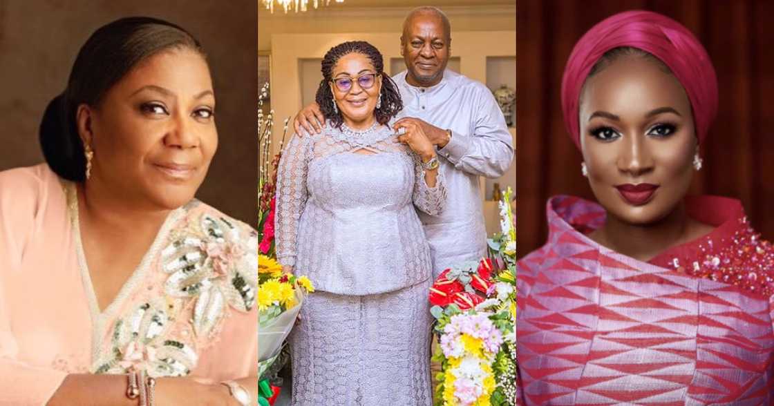 Rebecca Akufo-Addo, Lordina Mahama, other politicians share photos with sweet message to mark Father's Day