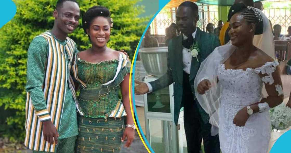 Photo of the late Portia Owusu Asante and her husband Photo of the late Portia Owusu Asante and her husband