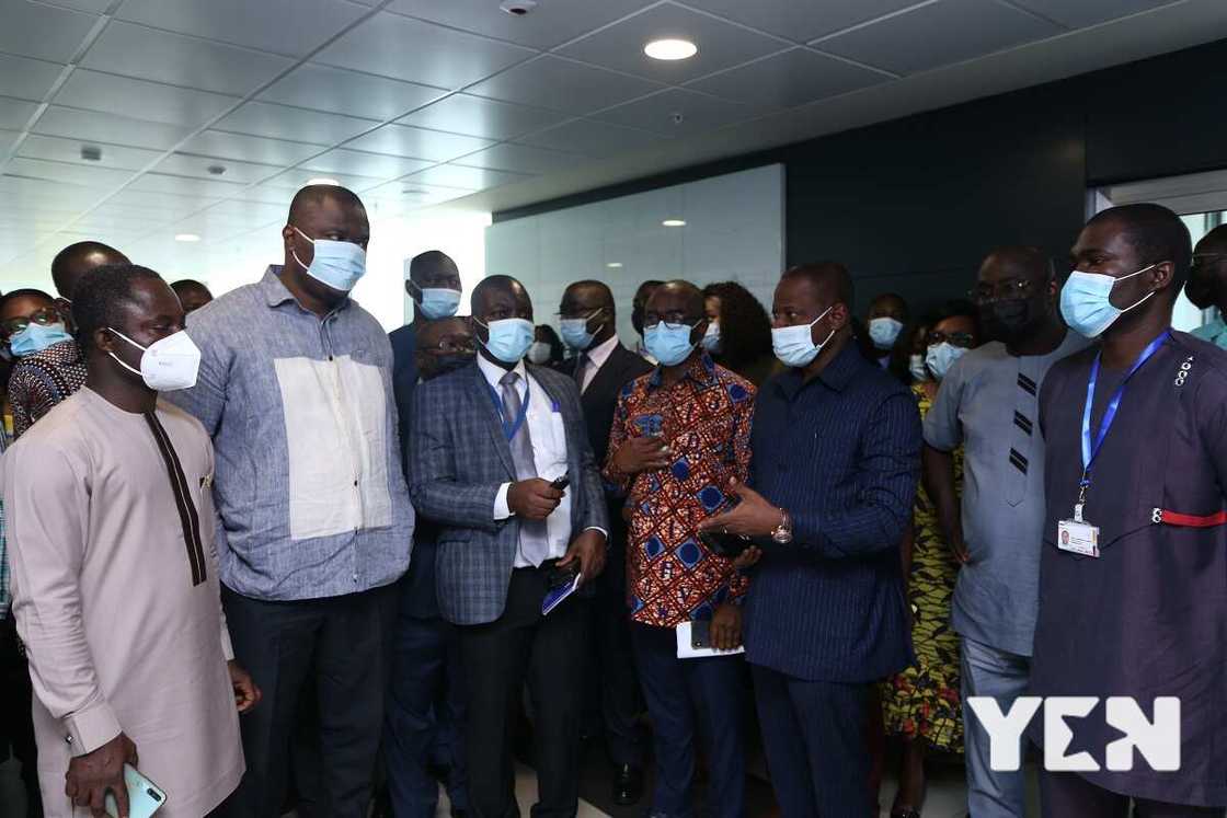 KIA COVID-19 testing: Ranking member of Parliamentary Health Committee impressed with processes KIA COVID-19 testing: Ranking member of Parliamentary Health Committee impressed with processes