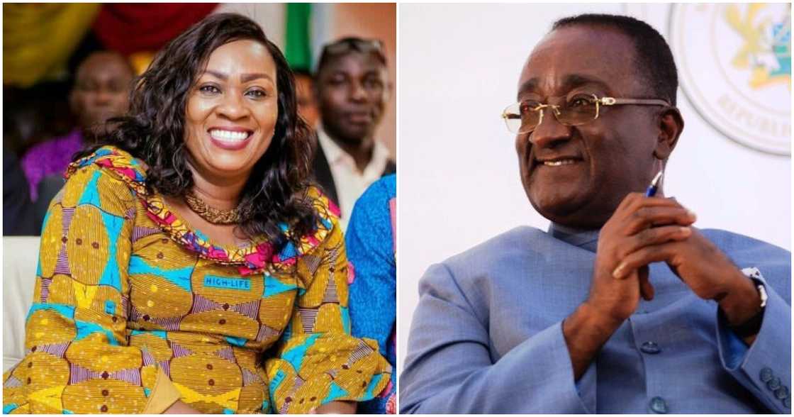 Mavis Hawa Koomson takes over the food and agric ministry Mavis Hawa Koomson takes over the food and agric ministry