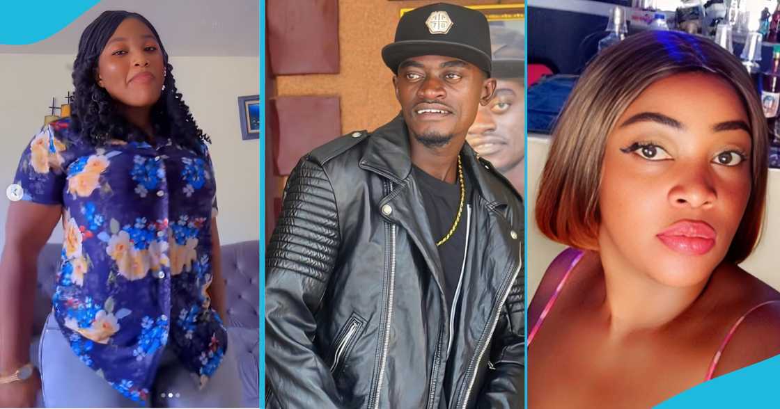 Lil Win, Lil Win wife, Lil Win ex wife, Maame Serwaa, Patricia Afriyie, Lil Win's wife shades ex wife, Lil Win new wife