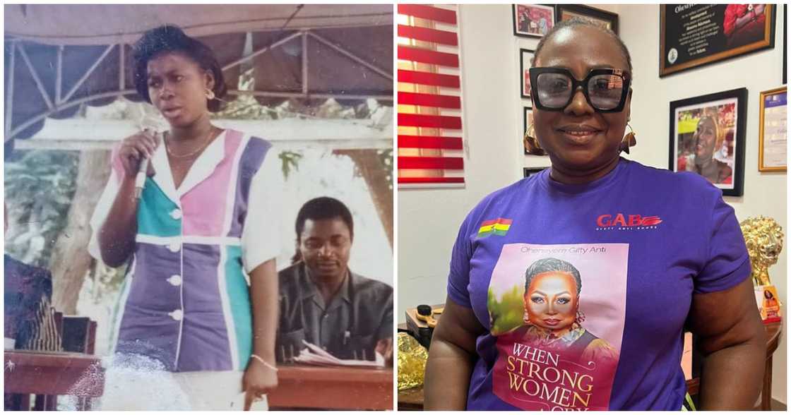 Gifty Anti posts throwback photos Gifty Anti posts throwback photos