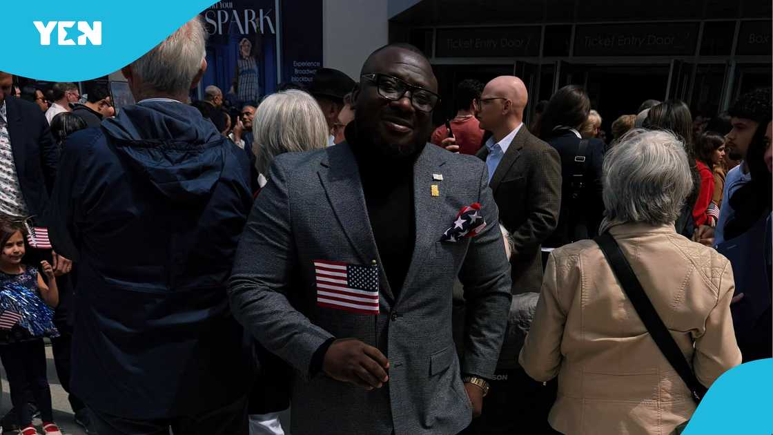 Ghanaian man, US citizenship, American passport, greener pastures, relocates abroad. Ghanaian man, US citizenship, American passport, greener pastures, relocates abroad.