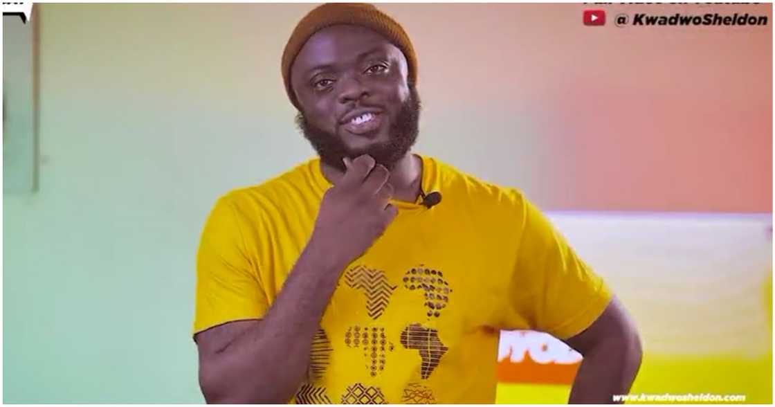 Photo of Ghanaian YouTuber Kwadwo Sheldon Smiling