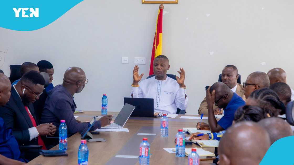 Sports and Recreation Minister, Hon. Kofi Adams Iddie, Black Stars, Ghana Football Association, GFA. Sports and Recreation Minister, Hon. Kofi Adams Iddie, Black Stars, Ghana Football Association, GFA.