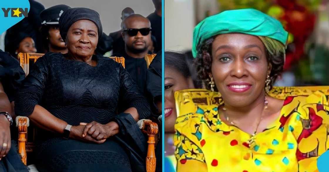 Vice President, Professor Jane Naana Opoku-Agyemang, Nana Konadu Agyeman-Rawlings, former First Lady, government officials Vice President, Professor Jane Naana Opoku-Agyemang, Nana Konadu Agyeman-Rawlings, former First Lady, government officials