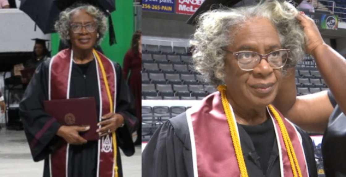 80-year-old Woman Graduates with Bachelor’s Degree From Alabama University 80-year-old Woman Graduates with Bachelor’s Degree From Alabama University