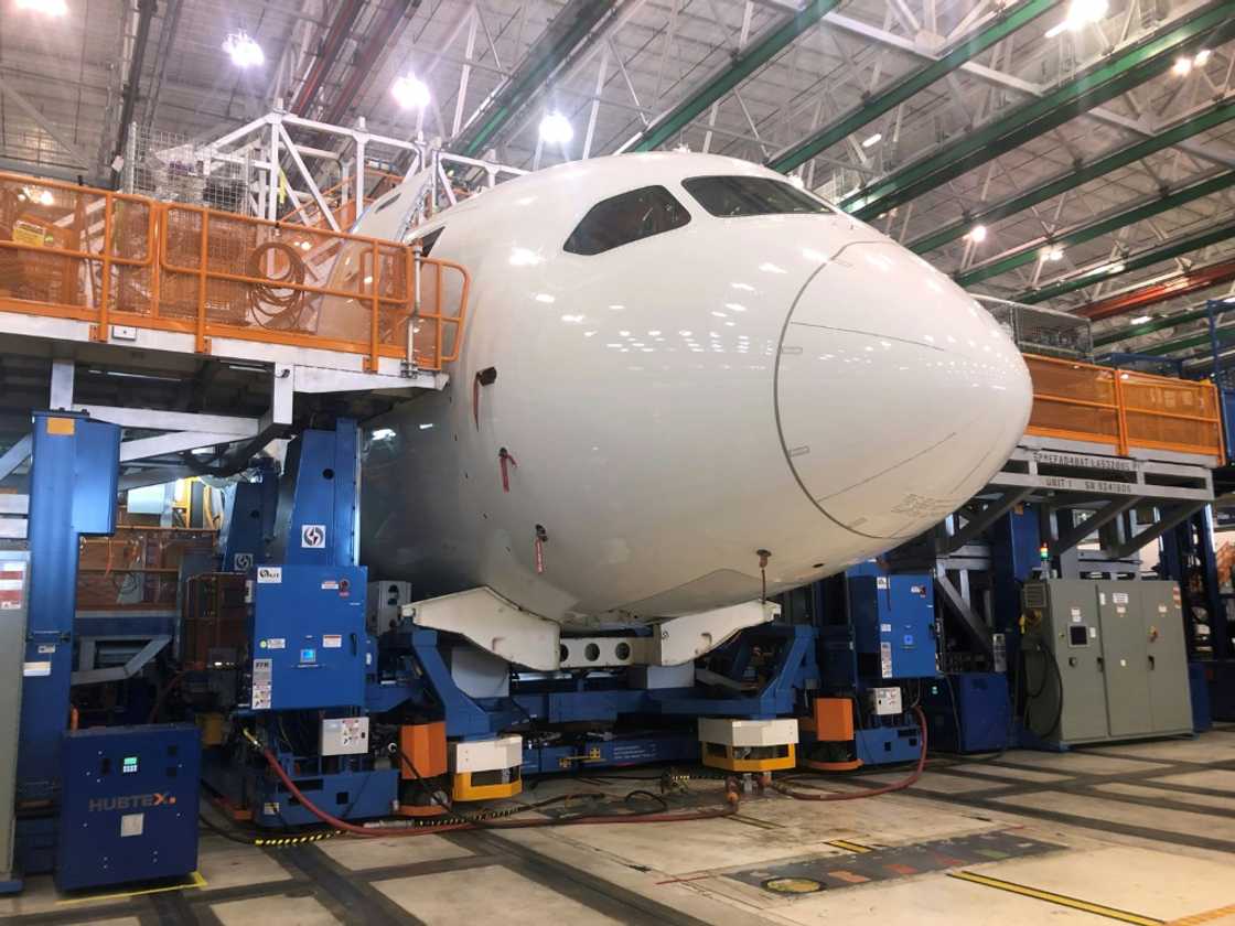 Boeing builds its 787 Dreamliner planes at a hanger in South Carolina Boeing builds its 787 Dreamliner planes at a hanger in South Carolina