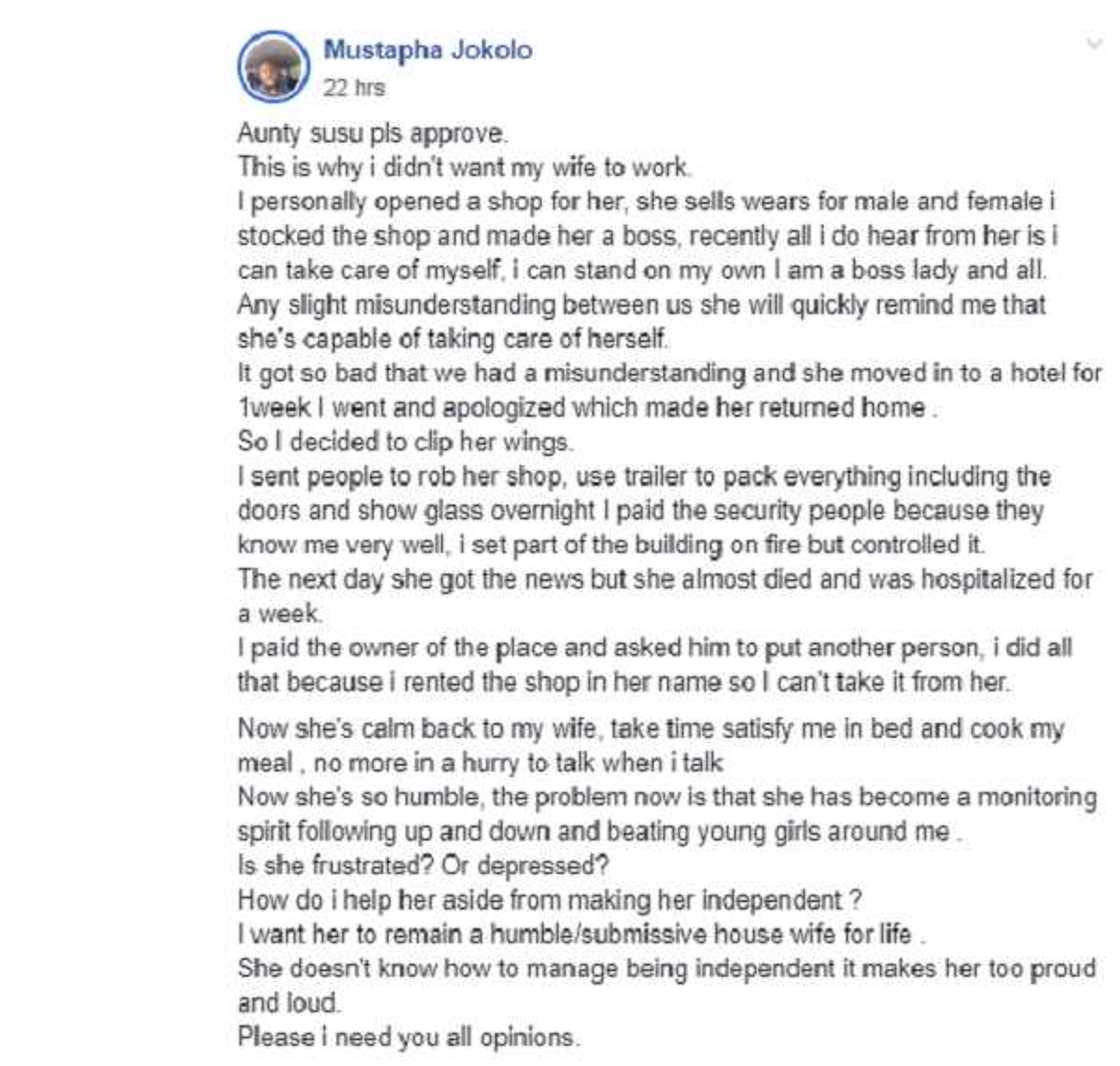 Man reveals the extent he went to make his wife more respectful Man reveals the extent he went to make his wife more respectful