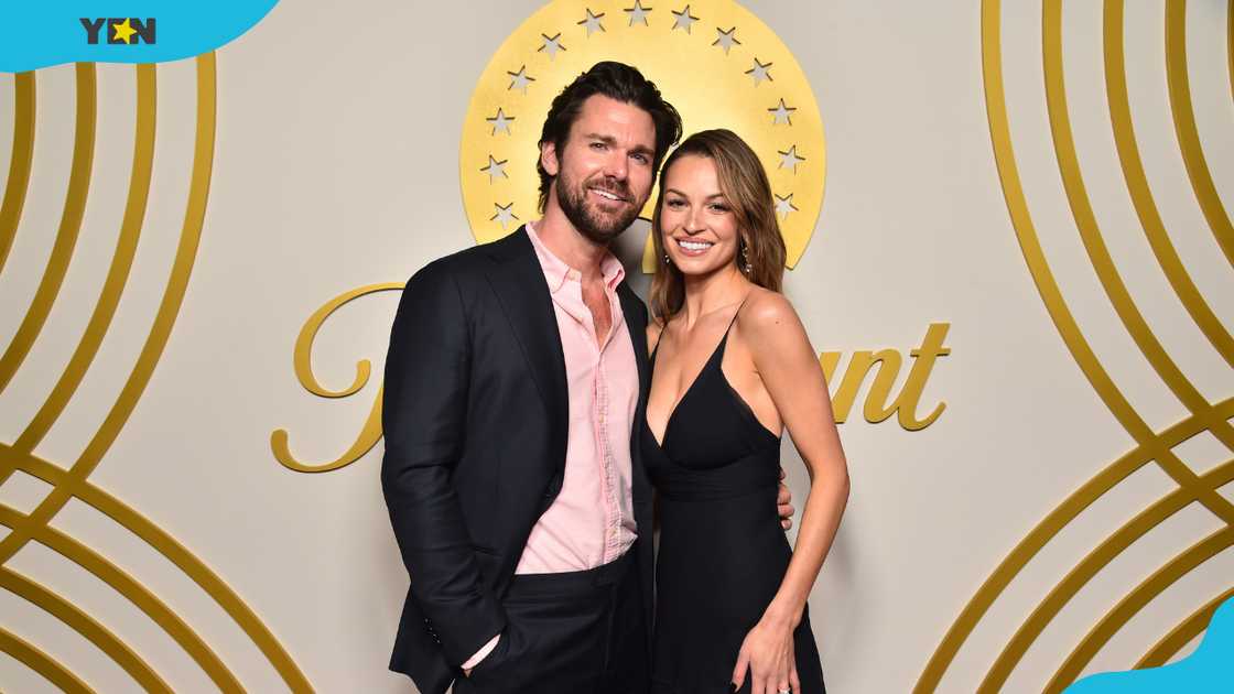 Kevin McGarry and Kayla Wallace at the Paramount Golden Globe Nominee Celebration. Kevin McGarry and Kayla Wallace at the Paramount Golden Globe Nominee Celebration.