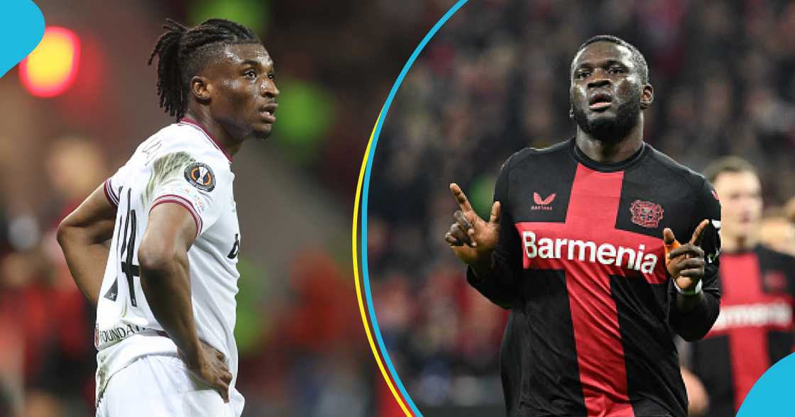 Mohammed Kudus and Victor Boniface Mohammed Kudus and Victor Boniface