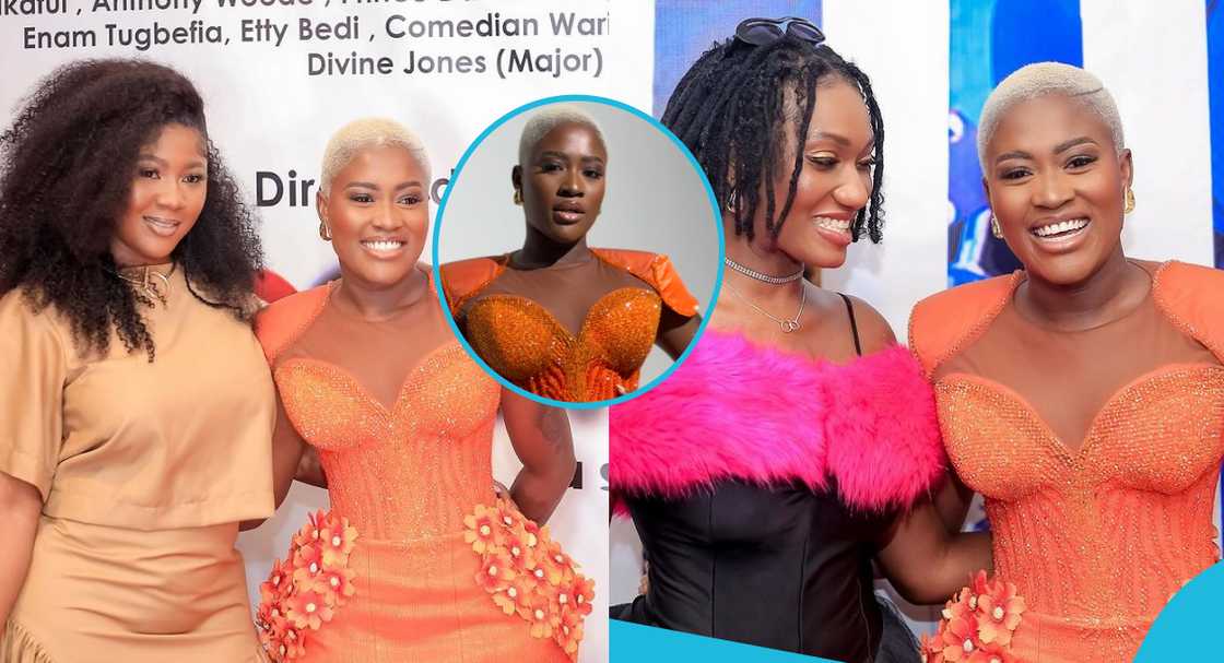 Fella Makafui, Salma Mumin and Wendy Shay Fella Makafui, Salma Mumin and Wendy Shay