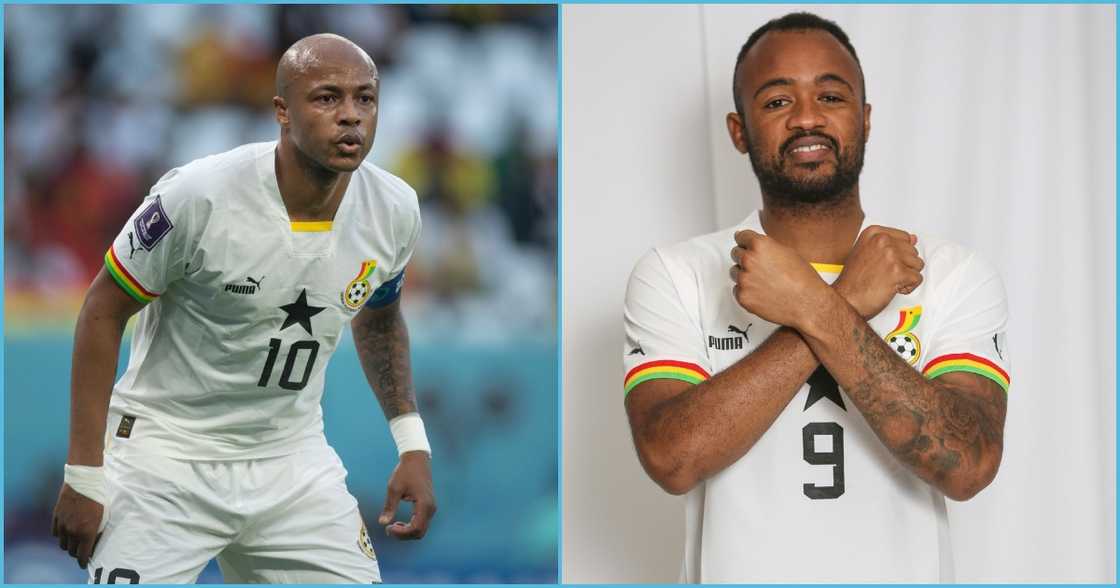 Dede Ayew: Black Stars player makes first appearance online after game against Mali, commends Jordan