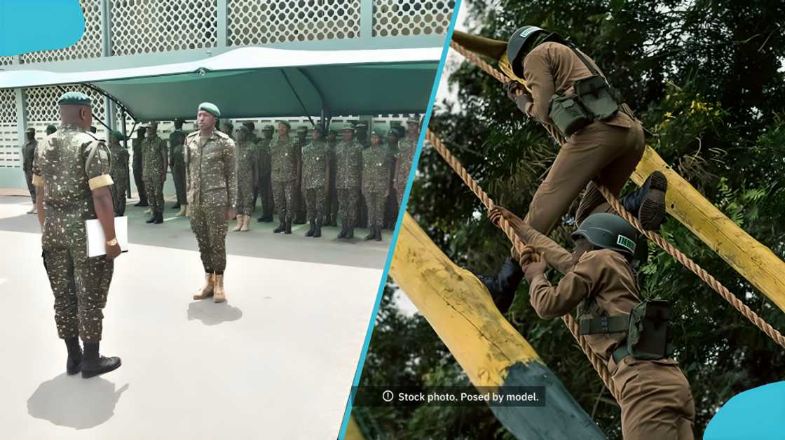 Ghana Immigration Service, security service training, TikTok viral video, recruit escape attempt, physical training requirements, immigration training programme, aspiring recruits advice