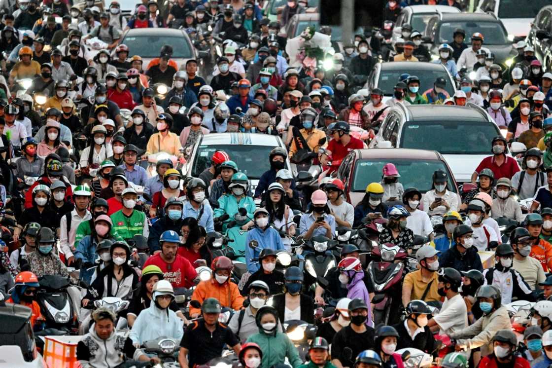 Hanoi authorities say  more than two thirds of the poisonous smog that blankets Vietnam's capital is caused by petrol vehicles, and officials have ordered that a quarter of two-wheelers across the country must be electric by 2030