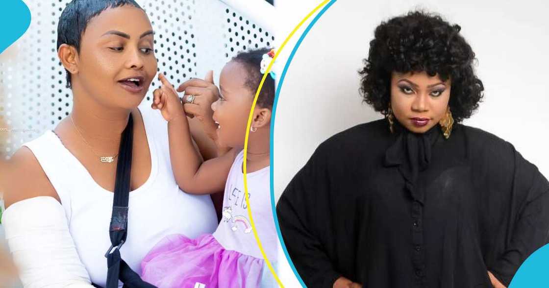 Nana Ama McBrown Finally Responds TO Sally Mann's Jabs Over Unnatural Birth: "I Covenant With God"