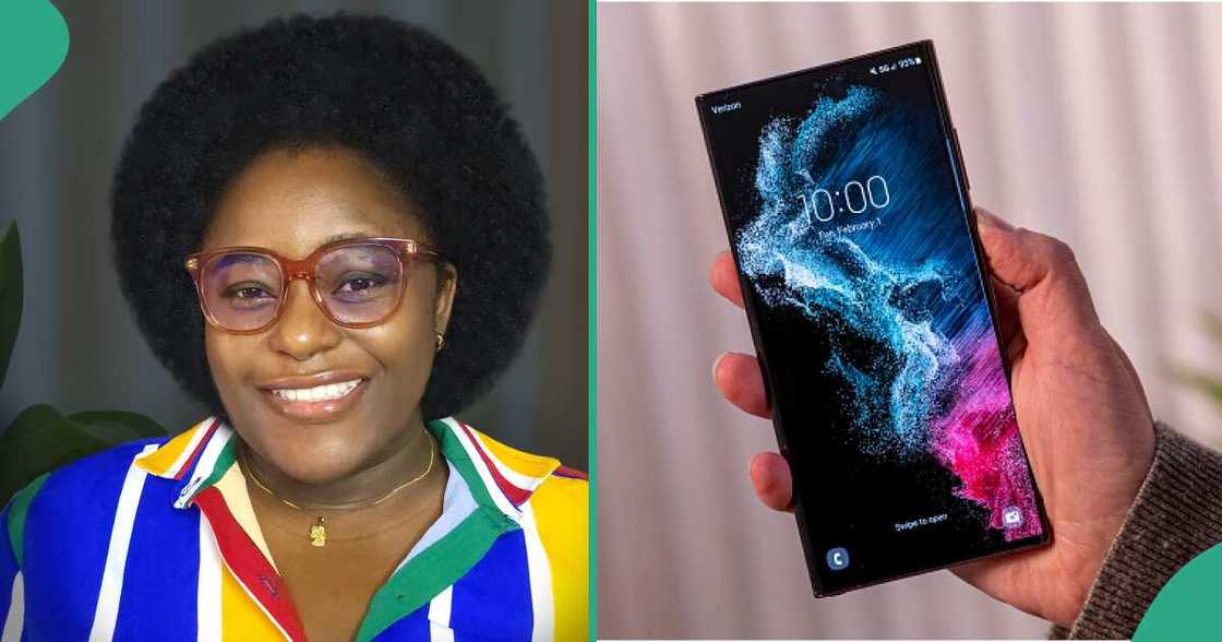 Lady spends N310k to fix her Samsung S22 Ultra phone screen, cries out Lady spends N310k to fix her Samsung S22 Ultra phone screen, cries out