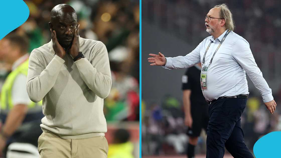 Tom Saintfiet, Mali head coach, Otto Addo, Black Stars coach, Sports Minister, Otto Addo sack. Tom Saintfiet, Mali head coach, Otto Addo, Black Stars coach, Sports Minister, Otto Addo sack.