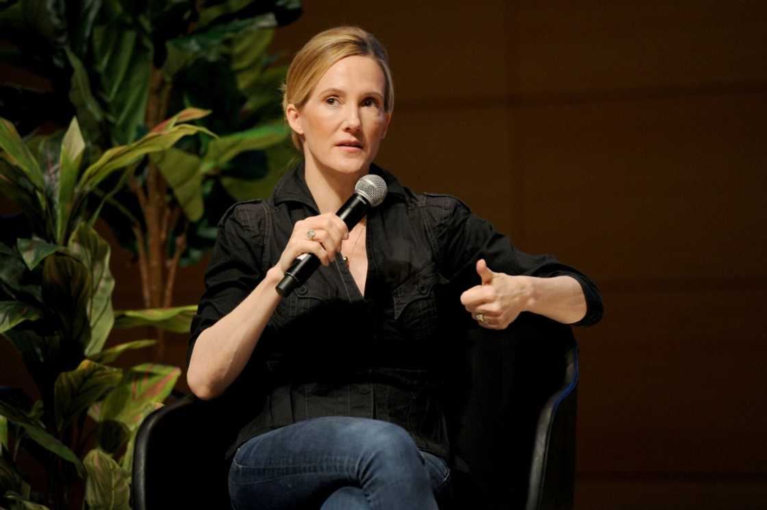 Antigone Davis, vice president of Meta, is seen in New York in June 2018 Antigone Davis, vice president of Meta, is seen in New York in June 2018