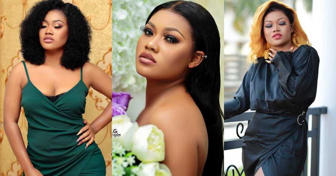 Lil Win’s girlfriend Sandra Ababio puts raw body on display; begs for help Lil Win’s girlfriend Sandra Ababio puts raw body on display; begs for help