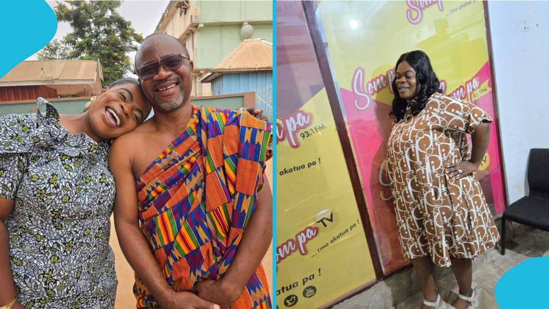 Oheneni Adazoa, childlessness in marriage, IVF struggles, Clement Abrefa Yeboah, Delay Show, fertility issue, Ghanaian media personality