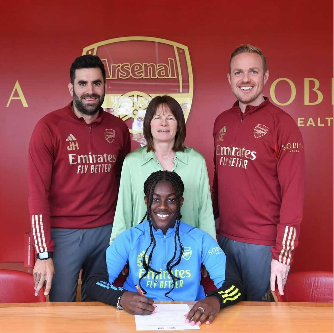 Michelle Agyemang, Arsenal, England, EUROS, EUROS2025, UK Michelle Agyemang, Arsenal, England, EUROS, EUROS2025, UK