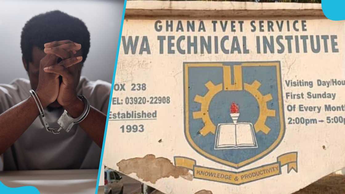 Four Wa Technical Institute students were arrested after violent disturbances at the school in November