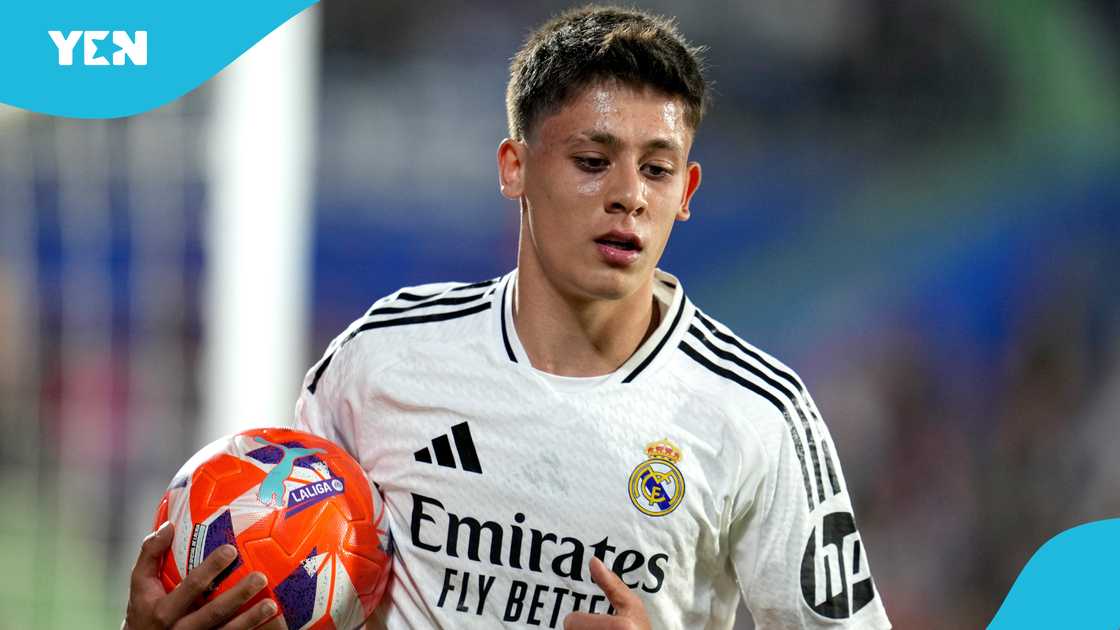 Arda Güler, Getafe, Real Madrid, La Liga, Coliseum Alfonso Perez, Spain Arda Güler, Getafe, Real Madrid, La Liga, Coliseum Alfonso Perez, Spain