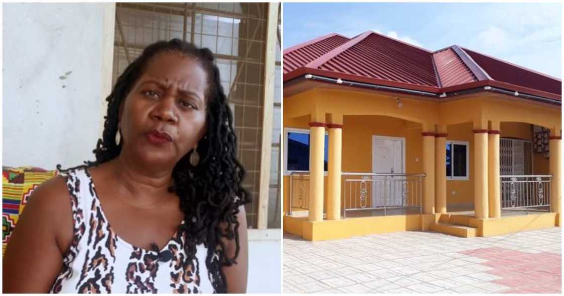 A woman sells her house in America to relocate permanently to Ghana