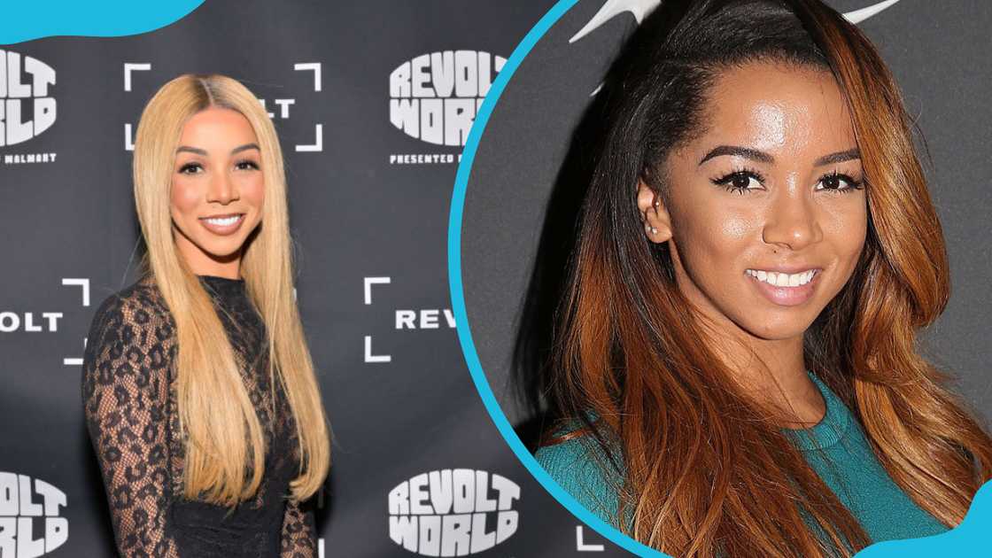 Brittany Renner during red carpet moments Brittany Renner during red carpet moments