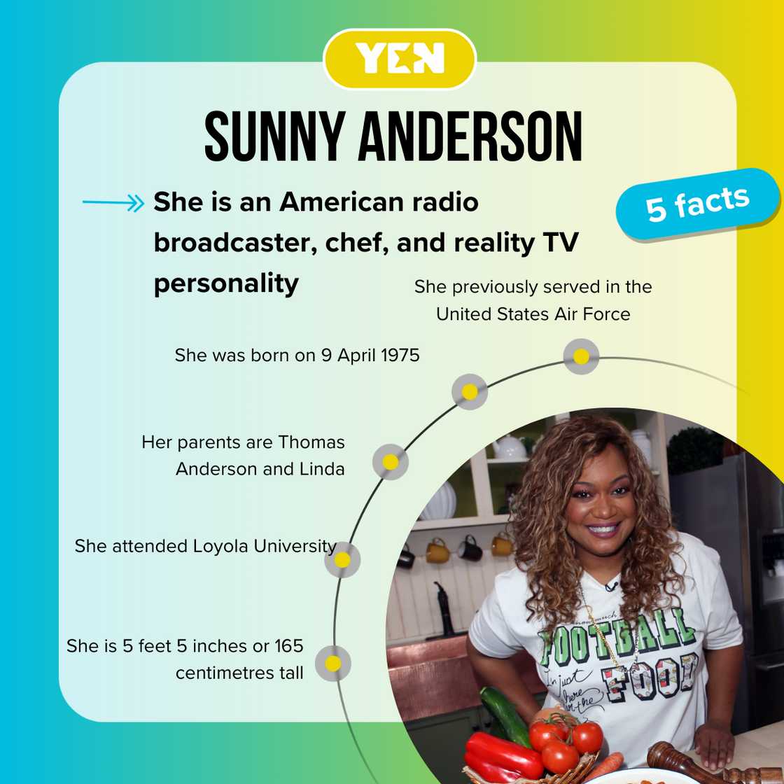Facts about Sunny Anderson