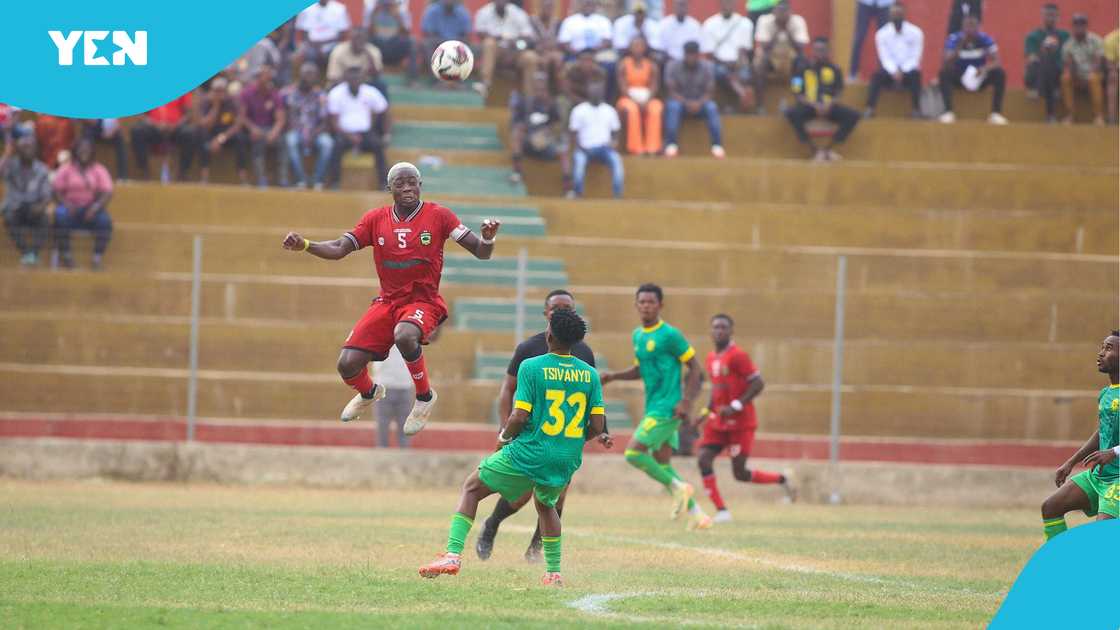 An insider from the GFA has explained the importance of the resumption of top-flight football following the tragic passing of Kotoko fan Nana Pooley. Photo credit: @GhanaLeague/X. An insider from the GFA has explained the importance of the resumption of top-flight football following the tragic passing of Kotoko fan Nana Pooley. Photo credit: @GhanaLeague/X.