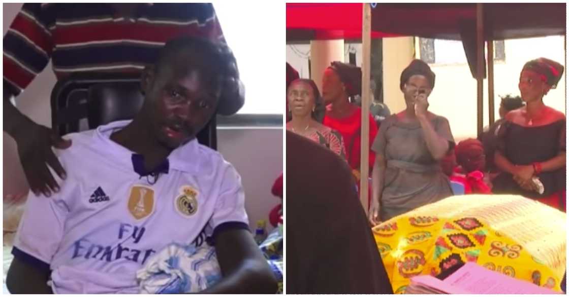 Photo Ghanaian man Ojoojo who died after getting paralyzed for 5 years Photo Ghanaian man Ojoojo who died after getting paralyzed for 5 years