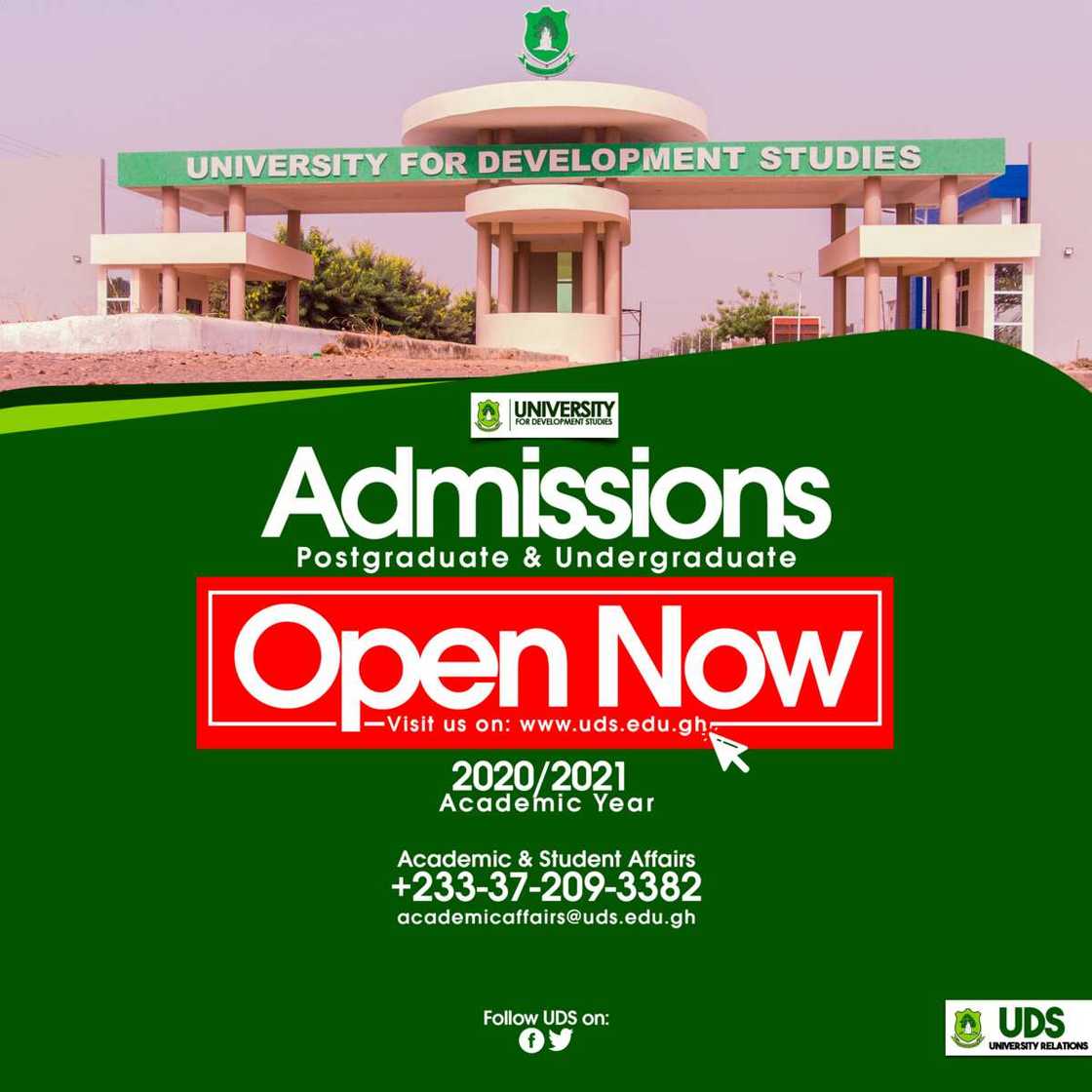 Courses offered at UDS Tamale campus Courses offered at UDS Tamale campus