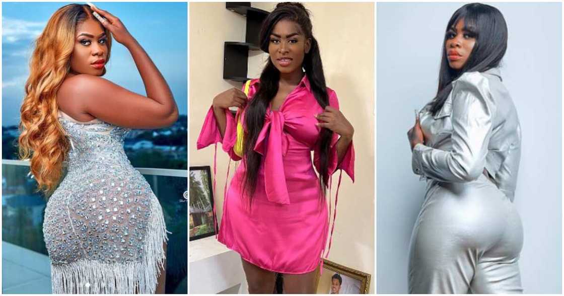 Yaa Jackson whines her waist in short video. Yaa Jackson whines her waist in short video.