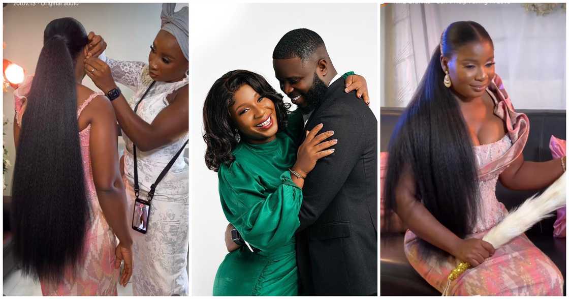 Naa Ashorkor: The Beautiful Lookalike Sister Of Ghanaian Actress Marries In A Beautiful Ceremony Naa Ashorkor: The Beautiful Lookalike Sister Of Ghanaian Actress Marries In A Beautiful Ceremony