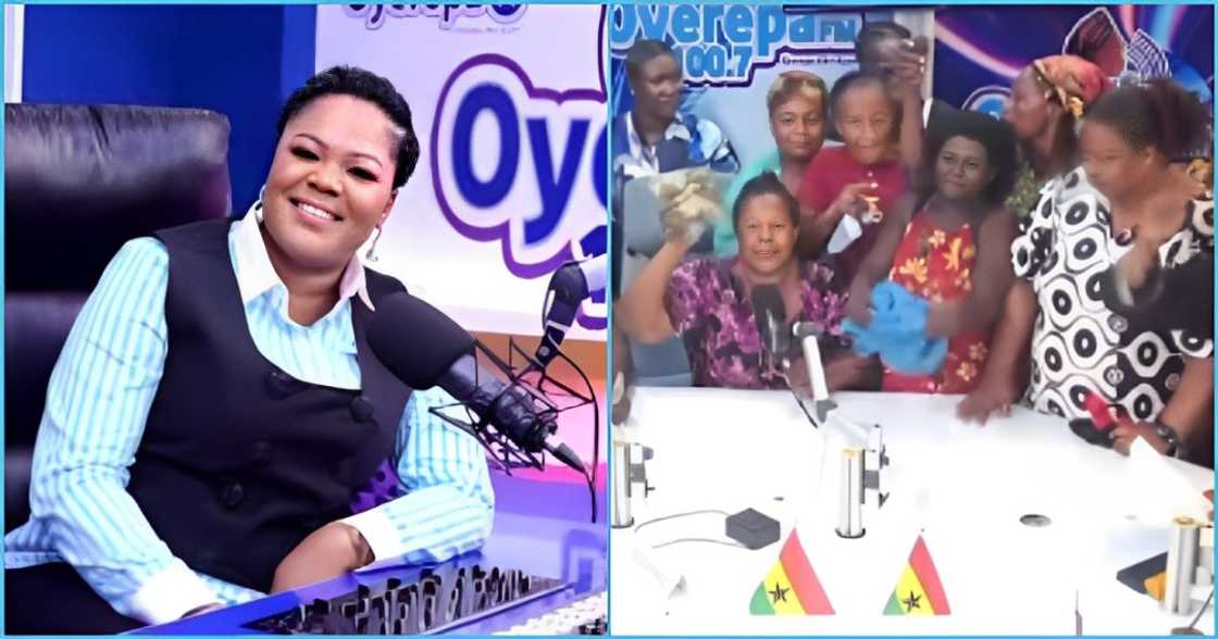 Auntie Naa: Suame market women storm radio station, donate GH¢4K to support sick child