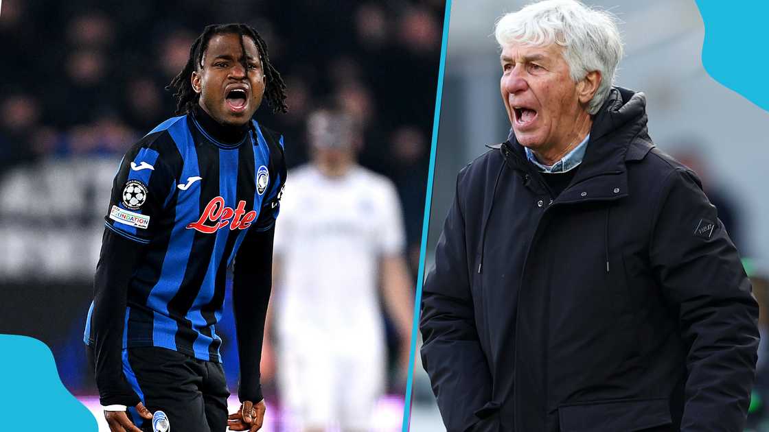 Ademola Lookman has slammed Atalanta head coach Gian Piero Gasperini for undermining his penalty-taking skills. Photos by Tullio Puglia - UEFA and Francesco Scaccianoce. Ademola Lookman has slammed Atalanta head coach Gian Piero Gasperini for undermining his penalty-taking skills. Photos by Tullio Puglia - UEFA and Francesco Scaccianoce.